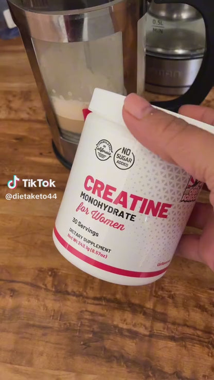 Creatine Monohydrate for Women